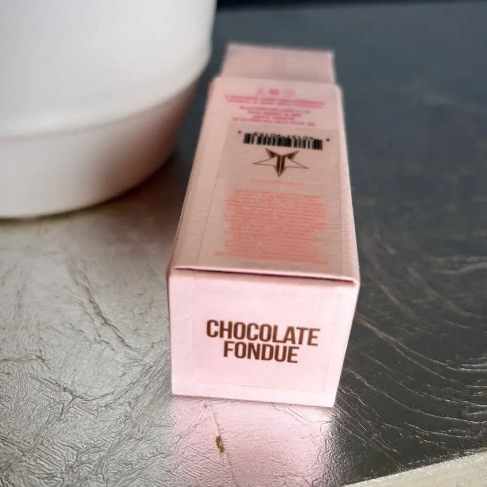 Jeffree Star Velvet Trap Chocolate Fondue Brown Orange Matte Lipstick New In Box